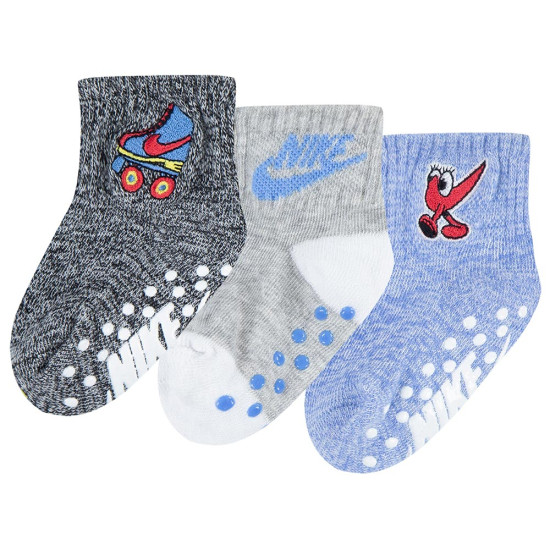 Nike Βρεφικές κάλτσες Ankle Sock 3 pairs Nike Βρεφικές κάλτσες Ankle Sock 3 pairs